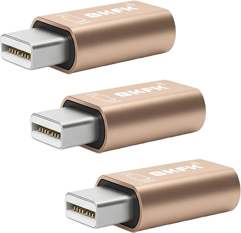 BKFK mini DP Dummy Plug - Display to hdmi Adapter, Luna Display Virtual Window for Home-edid Emulator-Dummy, displayport Headless dummie dongle1080P60Hz (Mini DP-3 Pack-) - Image 1